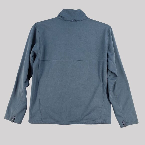 The North Face Full-Zip Blue Jacket Lightweight Fleece-Lined Mens M - Picture 2 of 10